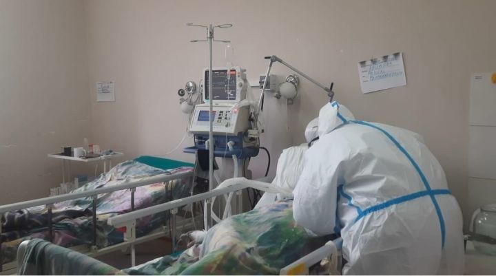 Алабуганың ковид госпиталендә 103 кеше дәвалана