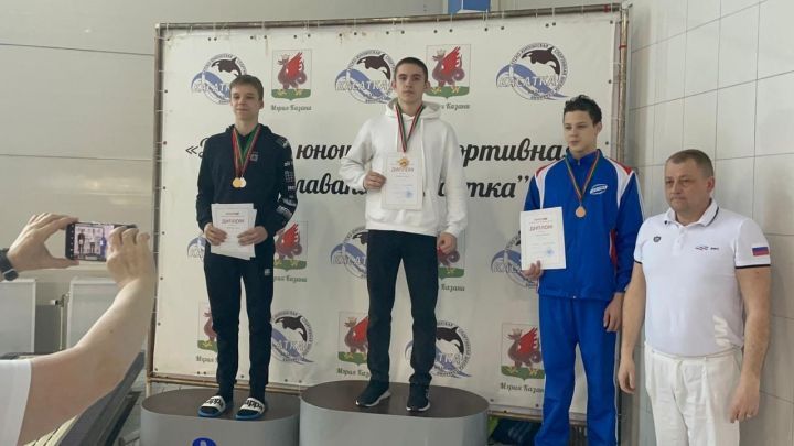 Алабуга спортчысы йөзү буенча Татарстан беренчелегендә беренче урынны алды