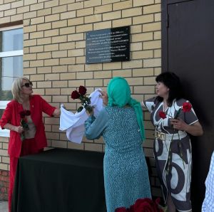 Алабуга районында танкист батырлыгын мәңгеләштерделәр