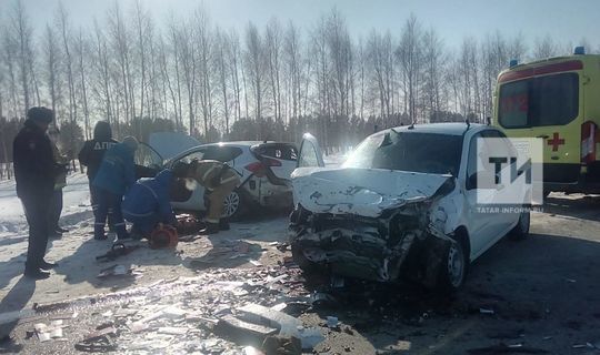 Татарстанның Балык Бистәсе районында юл һәлакәтендә дүрт кеше һәлак булган