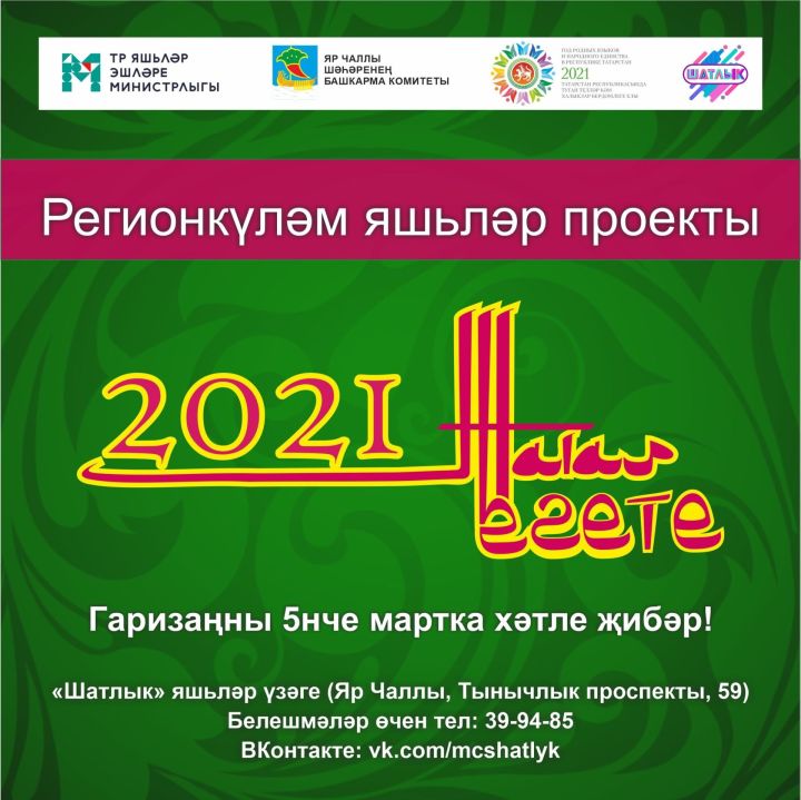 Татарстанда «Татар егете-2021» төбәк проекты башлана&nbsp;