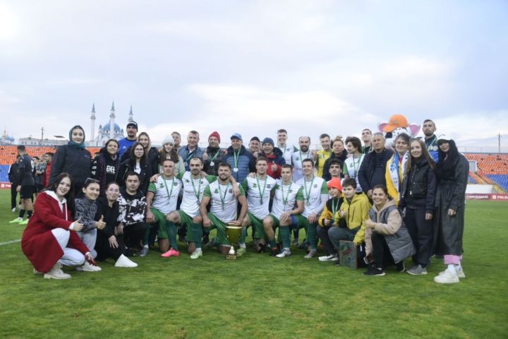 «Алабуга» футбол буенча Татарстан Республикасы Чемпионатының көмеш призеры булды