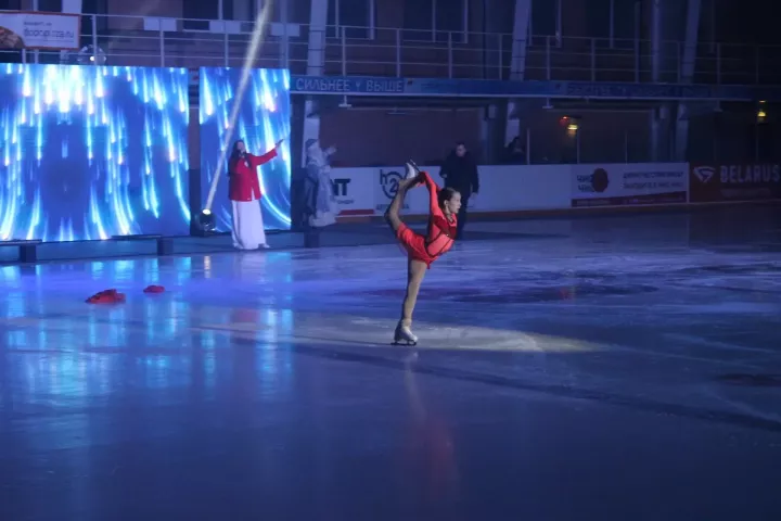 Теләкләр чынга ашканда: Алабугада беренче боз тамашасы булды